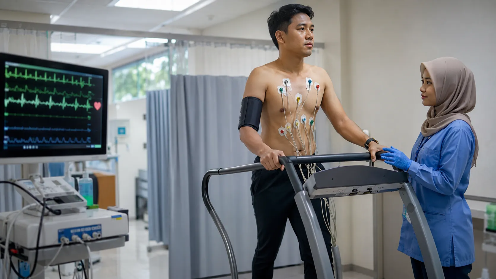 EKG dan Treadmill Test, Bedanya Apa untuk Cek Jantung